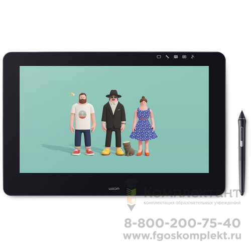 Wacom Cintiq Pro (Про)  16 Creative Pen (Креативное перо)  & Touch Display (Сенсорный дисплей)  DTH1620K0
