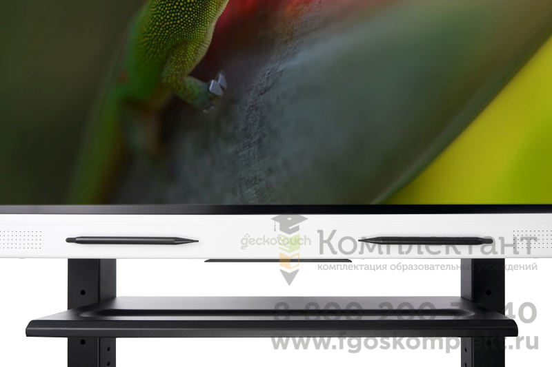 Интерактивная панель для образования Geckotouch IP65SL с 3HDMI на передней панели